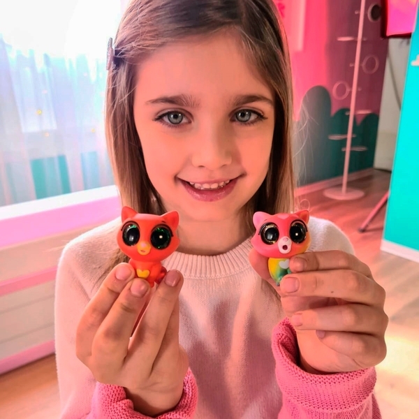 Колекційна фігурка-сюрприз #sbabam You You - Райдужні кошенята, в асортименті (58/CN-2020) - Pampik - 5