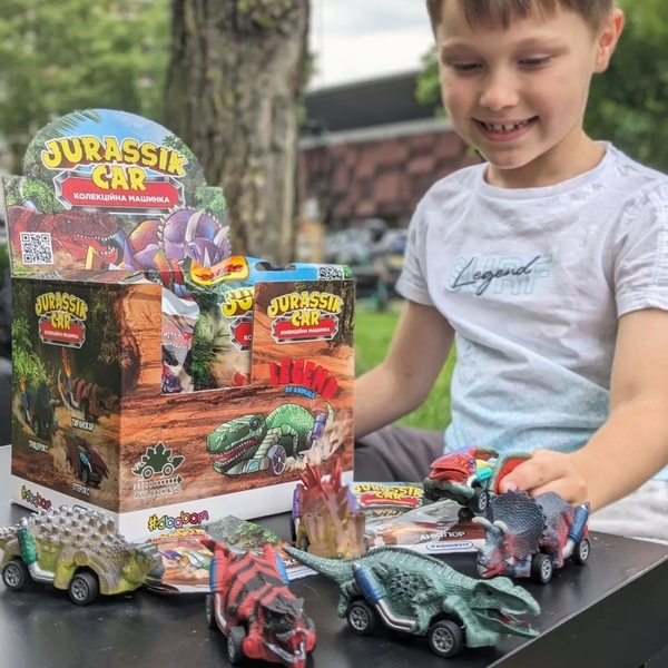 Колекційна машинка #sbabam Jurassik Car, в асортименті (13/CN23) - Pampik - 7
