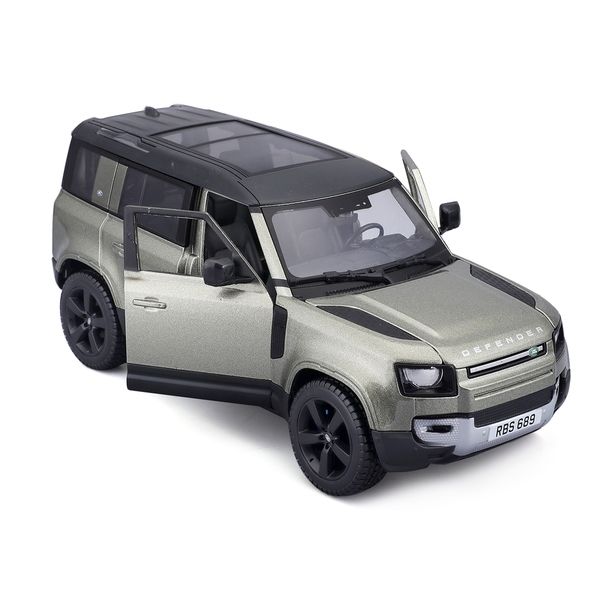 Автомодель Bburago Land Rover Defender 110 (2022), 1:24, зелений металік (18-21101) - Pampik - 3