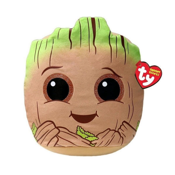 М'яка іграшка TY Squish-A-Boos Groot, 40 см (39349) - Pampik