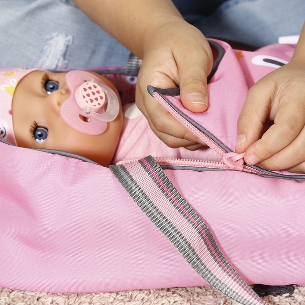 Люлька-перенесення BabyBorn для ляльки 2 в 1 Солодкі сни - Pampik - 7