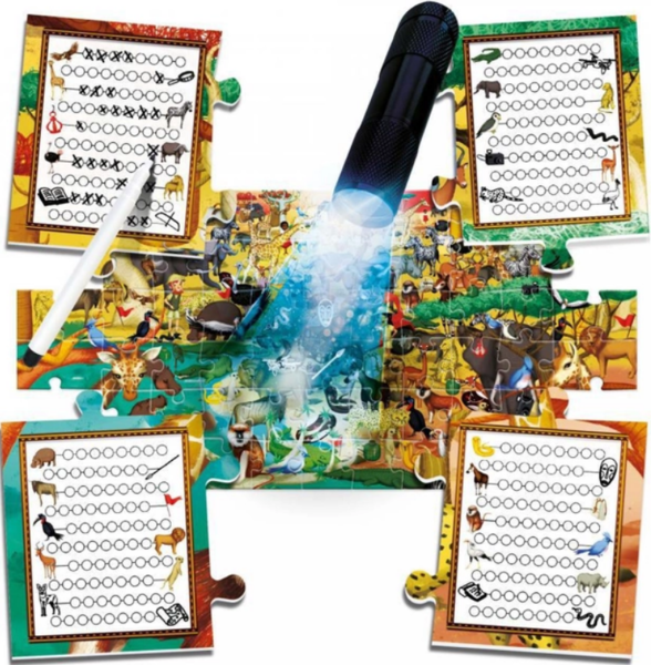 Развивающий пазл Headu Исследуйте сафари (IT21420) - Pampik - 2