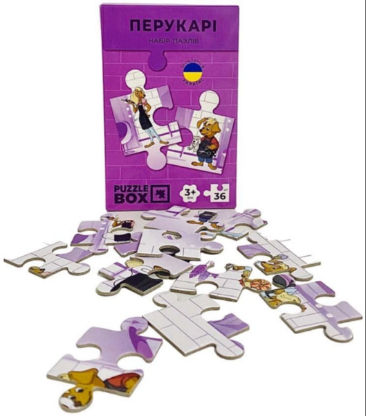 Набір пазлів JoyBand-Bontoy Перукарі, 36 елементів (PB07) - Pampik