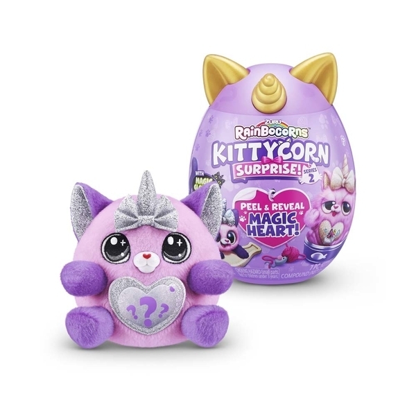 Мягкая игрушка-сюрприз Rainbocorns-E Kittycorn Surprise (9279E) - Pampik - 2