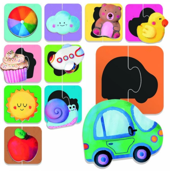 Розвиваючий пазл Headu Маленькі силуети (MU54969) - Pampik - 2