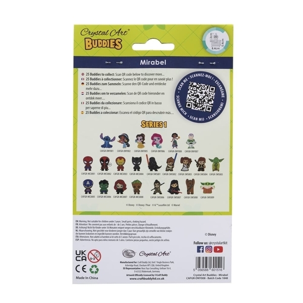 Набір для творчості Crystal Art Мірабель (CAFGR-DNY008) - Pampik - 8