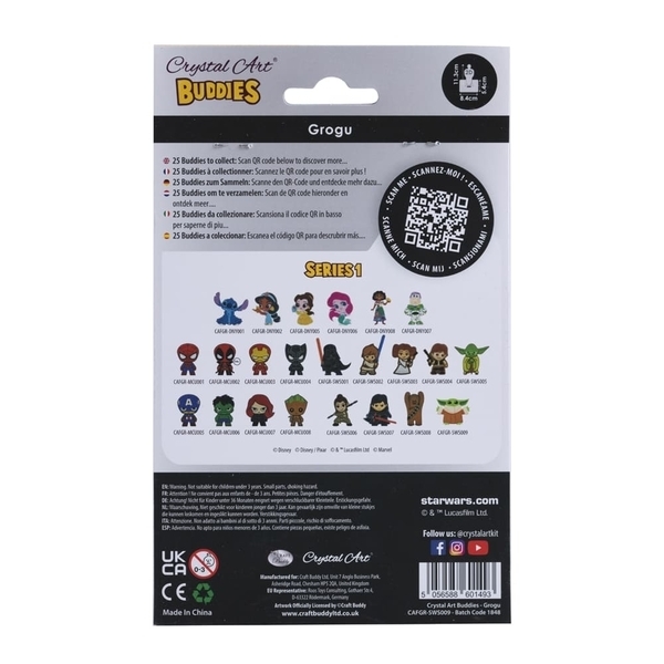 Набір для творчості Crystal Art Ґроґу (CAFGR-SWS009) - Pampik - 7