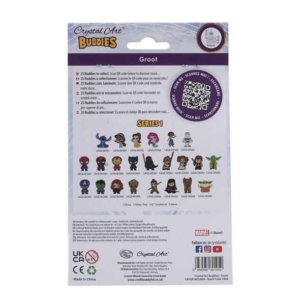 Набір для творчості Crystal Art Грут (CAFGR-MCU008) - Pampik - 8