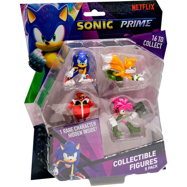 Набір ігрових фігурок Sonic Prime Пригоди Ємі, 6,5 см (SON2040C) - Pampik - 2