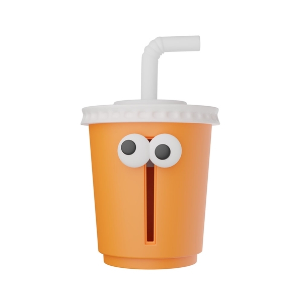 Игрушка-антистресс FidgetGo Стакан содовой (FGSB008) - Pampik - 2