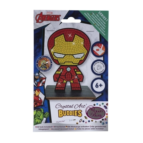 Набор для творчества Crystal Art Железный человек (CAFGR-MCU003) - Pampik
