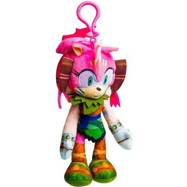 Мягкая игрушка-брелок Sonic Prime Эми, 15 см (SON7004F) - Pampik