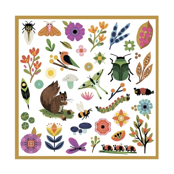 Набір наклейок Djeco Сад (DJ09272) - Pampik - 2