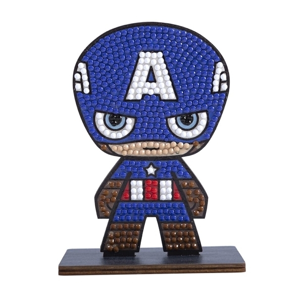 Набір для творчості Crystal Art Капітан Америка (CAFGR-MCU005) - Pampik - 4