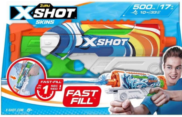 Водний бластер Zuru X-Shot Fast FIill Sins Hyperload Malibu (11854B) - Pampik - 2
