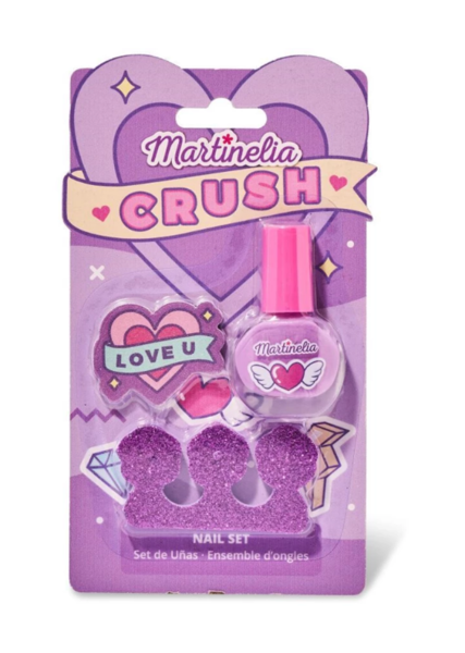 Набір для догляду за нігтями Martinelia Crush Nails Асорті (11103) - Pampik - 3