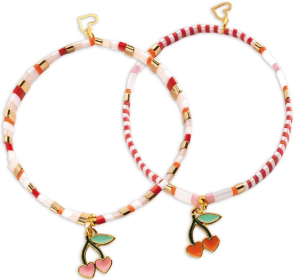 Набор для изготовления браслетов дружбы Djeco Вишни (DJ00017) - Pampik - 3