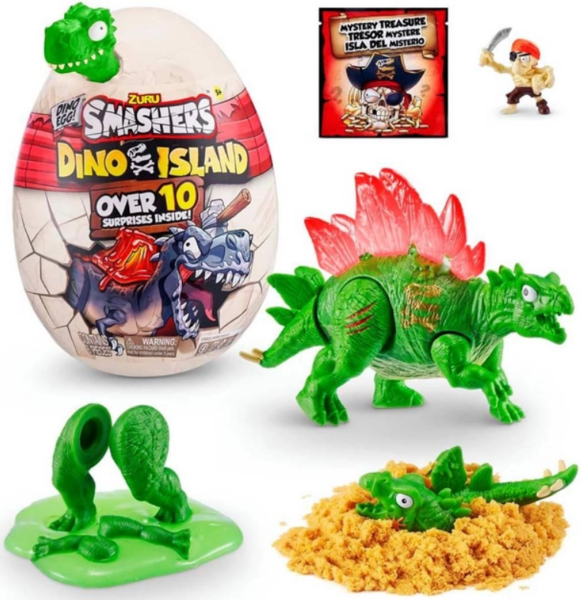 Іграшка Smashers Mini Dino Island з аксесуарами (7486D) - Pampik
