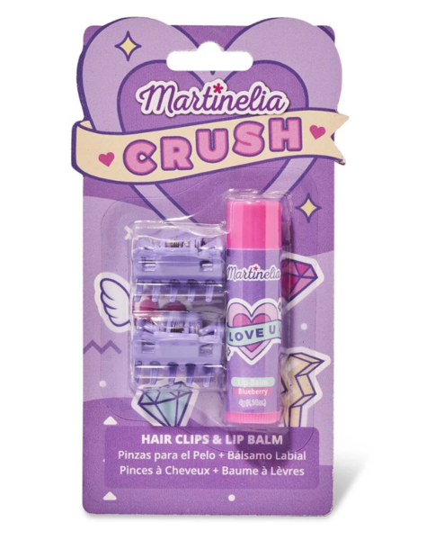 Заколки та бальзам для губ Martinelia Асорті (11101) - Pampik