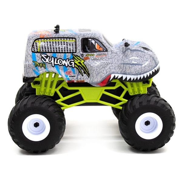 Автомобиль на радиоуправлении Sulong Toys Dinosaur, 1:16, серый (SL-360RHGR) - Pampik - 5