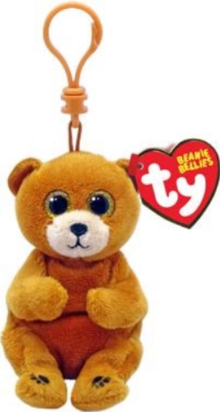 М'яка іграшка TY Beanie Bellies Ведмедик Duncan, 12 см (43103) - Pampik