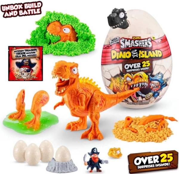 Іграшка Smashers Dino Island з аксесуарами (7487A) - Pampik