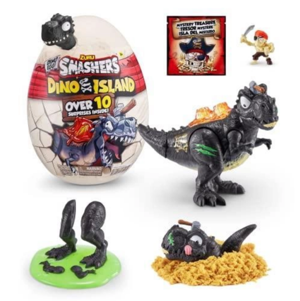 Іграшка Smashers Mini Dino Island з аксесуарами (7486A) - Pampik