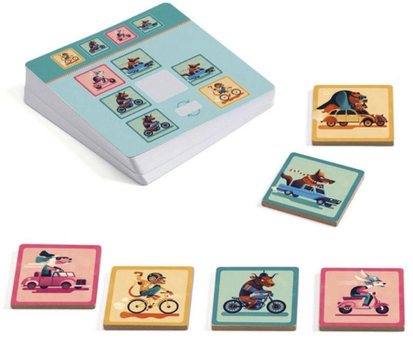 Гра настільна Djeco Логічний фініш (DJ08540) - Pampik - 2