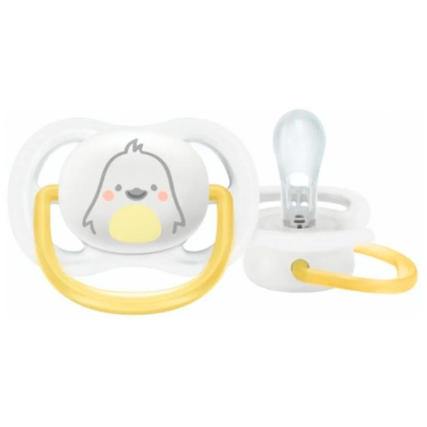 Пустушка Philips Avent Ultra Air, 0-6 міс, нейтральний, 1 шт. (SCF086/26) - Pampik