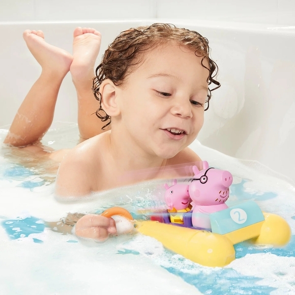 Іграшка для ванної Toomies Свинка Пеппа в човні (E73107) - Pampik - 5