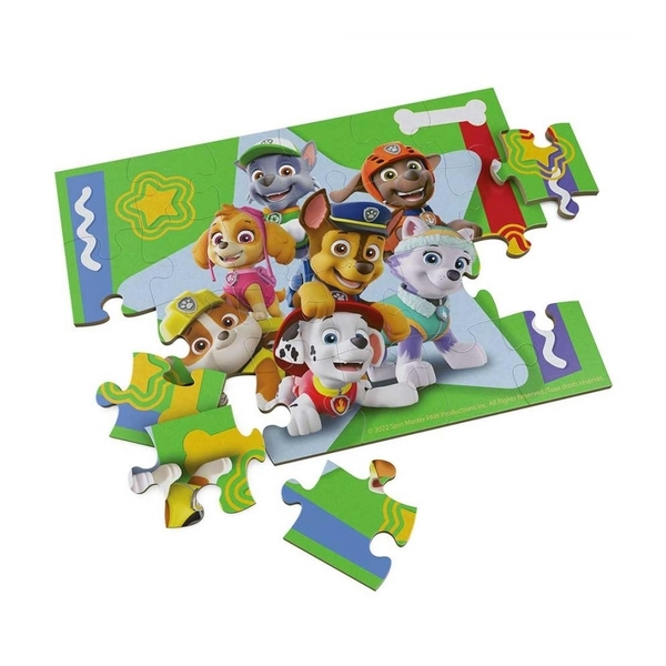 Пазл дерев'яний Spin Master Щенячий патруль, 24 елементи (SM98489/6066932) - Pampik - 3
