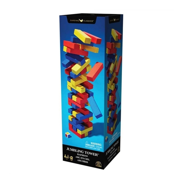 Настільна гра Spin Master Дженга з кольоровими брусочками (SM98365/6065320) - Pampik - 6