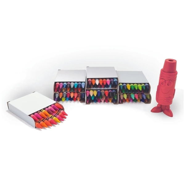 Набір Crayola воскової крейди, 120 шт. зі стругачкою - Pampik - 2