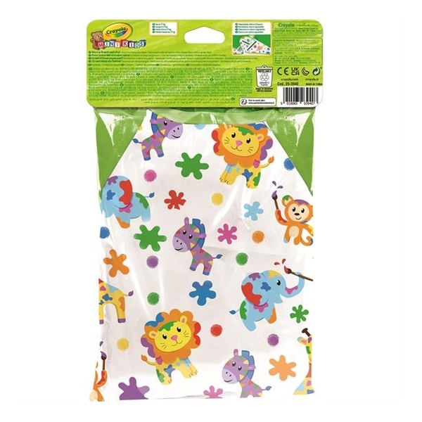 Фартух для творчості Crayola Mini Kids з рукавами (25-3940) - Pampik - 3
