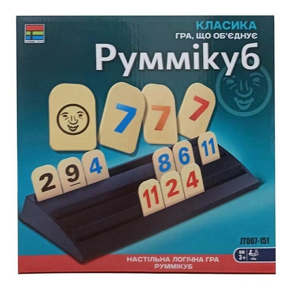 Настільна гра Kingso Toys Руммікуб (JT007-151) - Pampik - 5