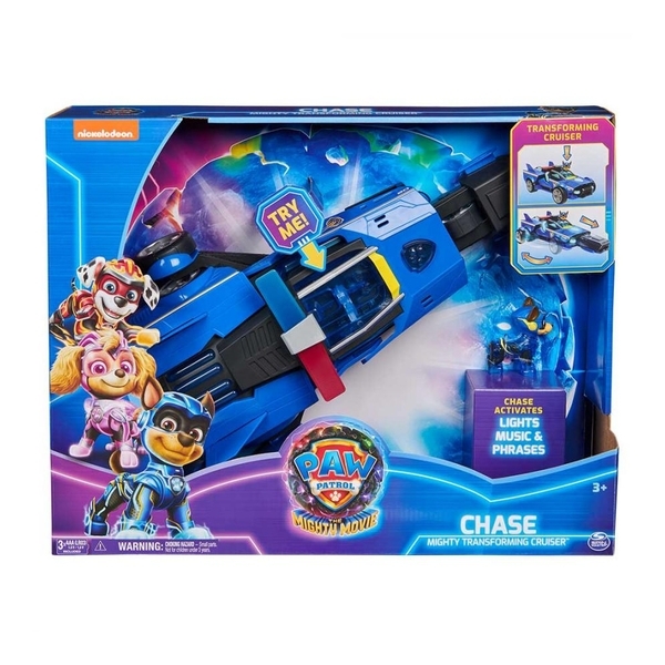 Полицейский автомобиль-трансформер Гонщика делюкс Spin Master Щенячий патруль в кино 2 (SM17732/7887) - Pampik - 13
