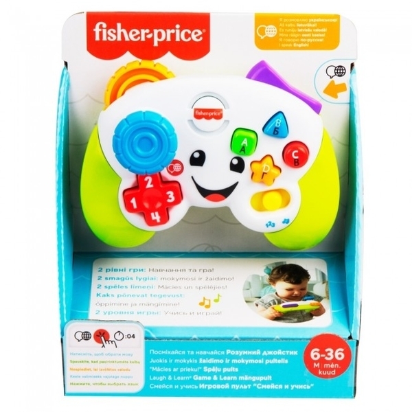Розумний джойстик Fisher-Price багатомовний (GXR65) - Pampik - 5