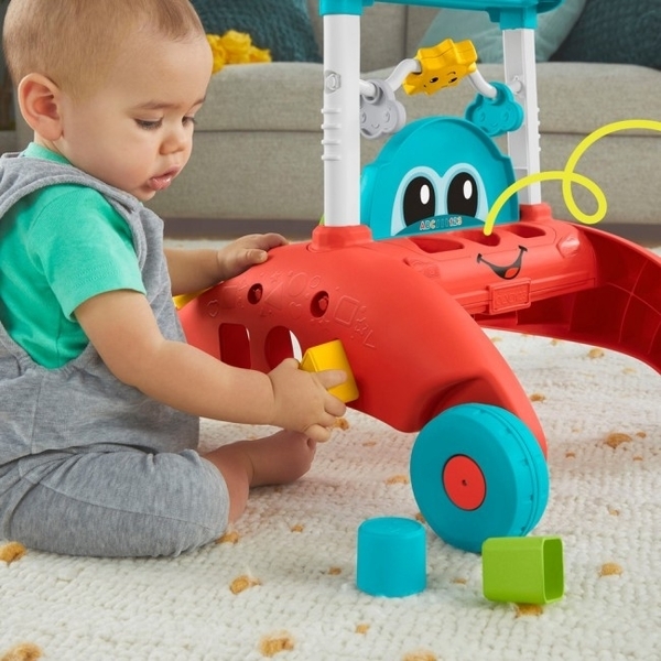 Интерактивные ходунки Fisher-Price Развивающая прогулка с технологией Smart Stages (англ.) (HJP47) - Pampik - 4