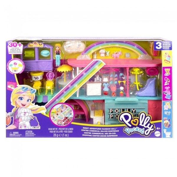 Игровой набор Polly Pocket Радужный торговый центр (HHX78) - Pampik - 10