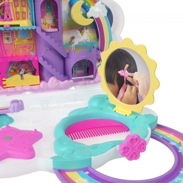 Игровой набор Polly Pocket Салон красоты единорога (HKV51) - Pampik - 6