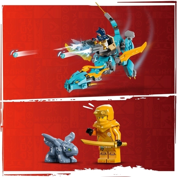 Конструктор LEGO NINJAGO Дарунок долі - перегони з часом, 1739 деталей (71797) - Pampik - 7