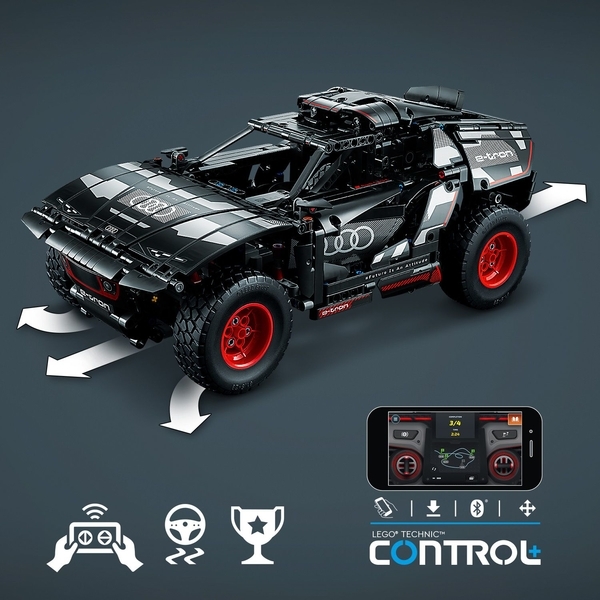 Конструктор LEGO Technic Audi RS Q e-tron, 914 деталей (42160) - Pampik - 4