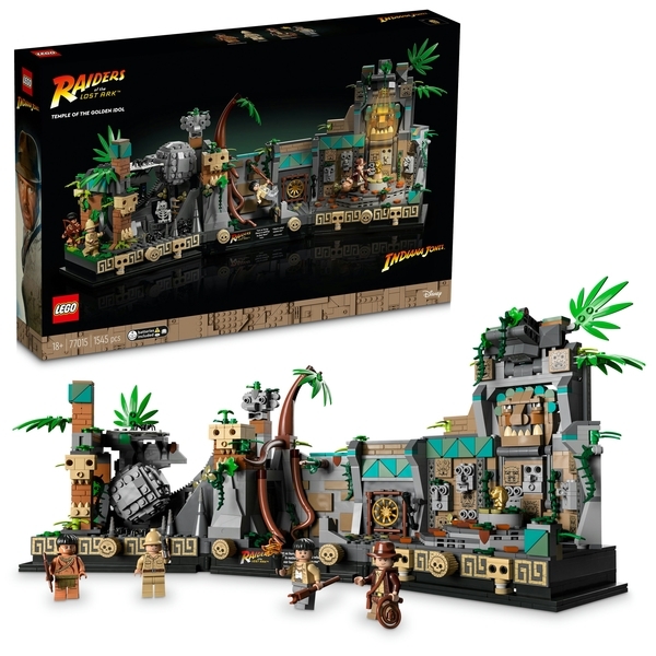 Конструктор LEGO Indiana Jones Храм Золотого Ідола, 1545 деталей (77015) - Pampik - 7