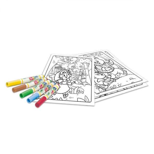 Раскраска с маркерами Crayola Любимые сказки, 18 стр. - Pampik - 2
