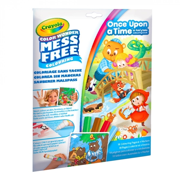 Раскраска с маркерами Crayola Любимые сказки, 18 стр. - Pampik