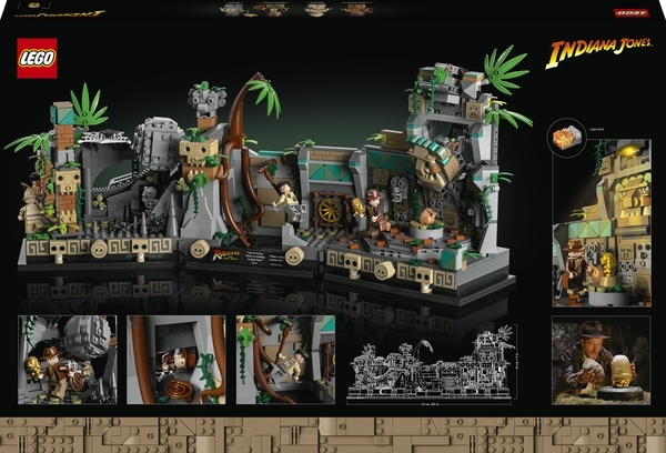 Конструктор LEGO Indiana Jones Храм Золотого Ідола, 1545 деталей (77015) - Pampik - 8