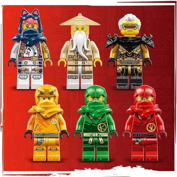 Конструктор LEGO NINJAGO Дарунок долі - перегони з часом, 1739 деталей (71797) - Pampik - 8