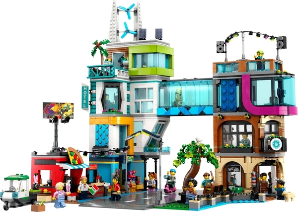 Конструктор LEGO City Центр міста, 2010 деталей (60380) - Pampik - 6