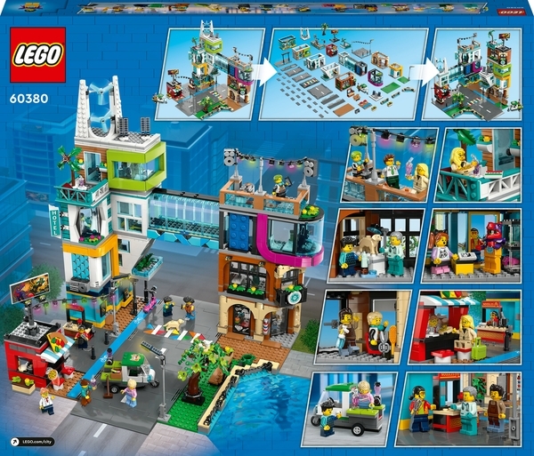 Конструктор LEGO City Центр міста, 2010 деталей (60380) - Pampik - 10