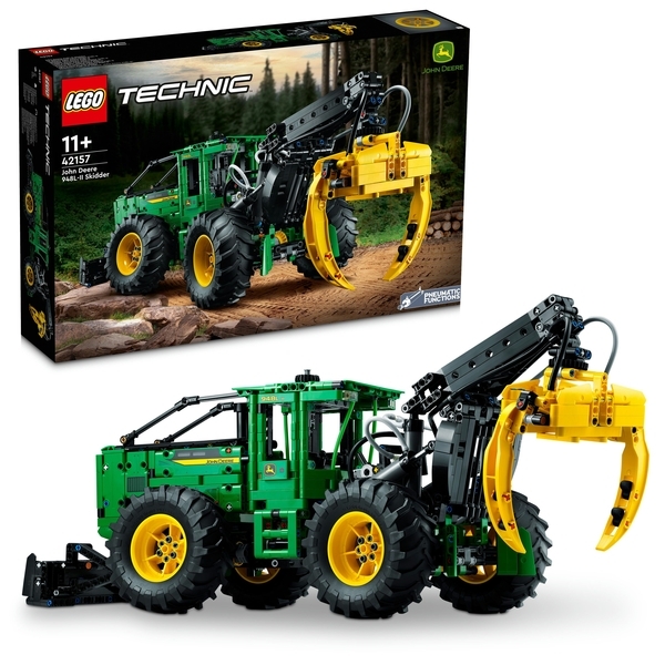 Конструктор LEGO Technic Трелювальний трактор "John Deere" 948L-II, 1492 деталі (42157) - Pampik - 9